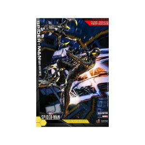 Hot Toys Marvel Spider-Man Game Spider-Man (Anti-Ock Suit) Deluxe 1/6 Scale 12" Action Figure 