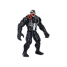 ハズブロ Spider-Man Marvel Titan Hero Series Deluxe Venom Toy 12-Inch-Scale Collecti 送料無料