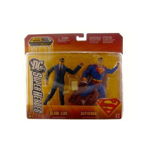 }e DC Super Heroes Clark Kent Superman 2 Pack 