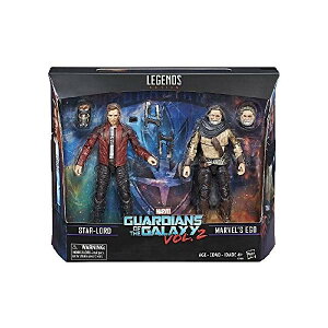 }[x Marvel Legends Guardians of the Galaxy Vol. 2 Marvel's Ego  Star-Lord 2-Pack 
