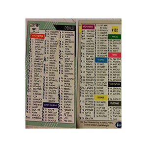 }[x Marvel Universe Series 2 Basic Set #4145 