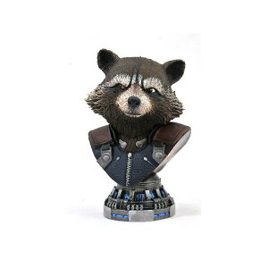 DIAMOND SELECT TOYS Legends in 3-Dimensions: Avengers Endgame: Rocket 1: 2 Scale Bust,Multicolor,8 inches 
