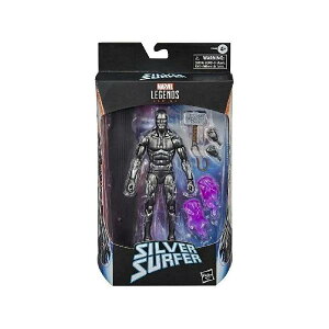 }[x Marvel Hasbro Legends Series Avengers 15-cm Collectible Action Figure Toy Silver Surfer with 6 Accessories 