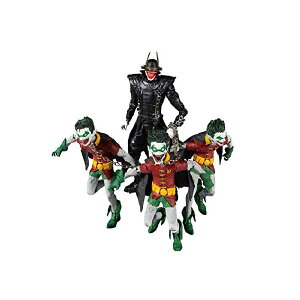 }Nt@[gCY DC Collector Multipack - Batman WHO Laughs W/ Robins of Earth -22 