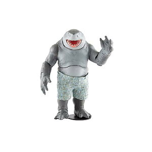 }Nt@[gCY McFarlane Toys 15088-9 DC Suicide Squad Movie-Megafig-King Shark (Gold Label), Multicolour 