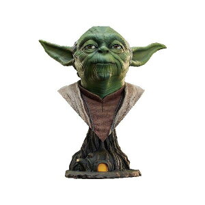 DIAMOND SELECT TOYS Star Wars: The Empire Strikes Back: Yoda Legends in 3-Dimensions 1:2 Scale Bust, Multicolor, 9 inches 
