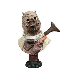 DIAMOND SELECT TOYS Star Wars A New Hope: Tusken Raider Legends in 3-Dimensions 1:2 Scale Bust, Multicolor, 10 inches 