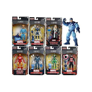 }[x Marvel Legends 6 Inch Action Figure BAF Controller - Set of 7 (Build-A-Figure Controller) 