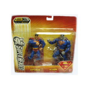 }e DC super heroes SUPERMAN vs BIZARRO 2 pack target exclusive 