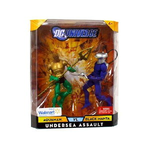 DC Universe Classics Exclusive Undersea Assault Action Figure 2Pack Aquaman amp; Black Manta 
