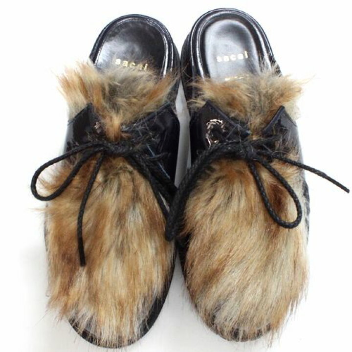 楽天市場】sacai サカイ 2019 ファー サンダル 【中古】 : unstitch 