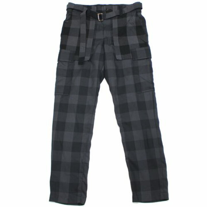 楽天市場】sacai サカイ 22SS Buffalo Check Pants バッファロー 