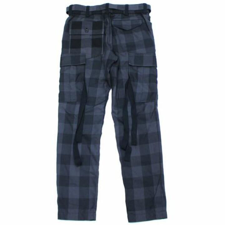 楽天市場】sacai サカイ 22SS Buffalo Check Pants バッファロー 