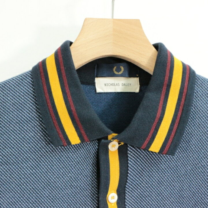 楽天市場】NICHOLAS DALEY × FRED PERRY ニコラスディレイ フレッド 