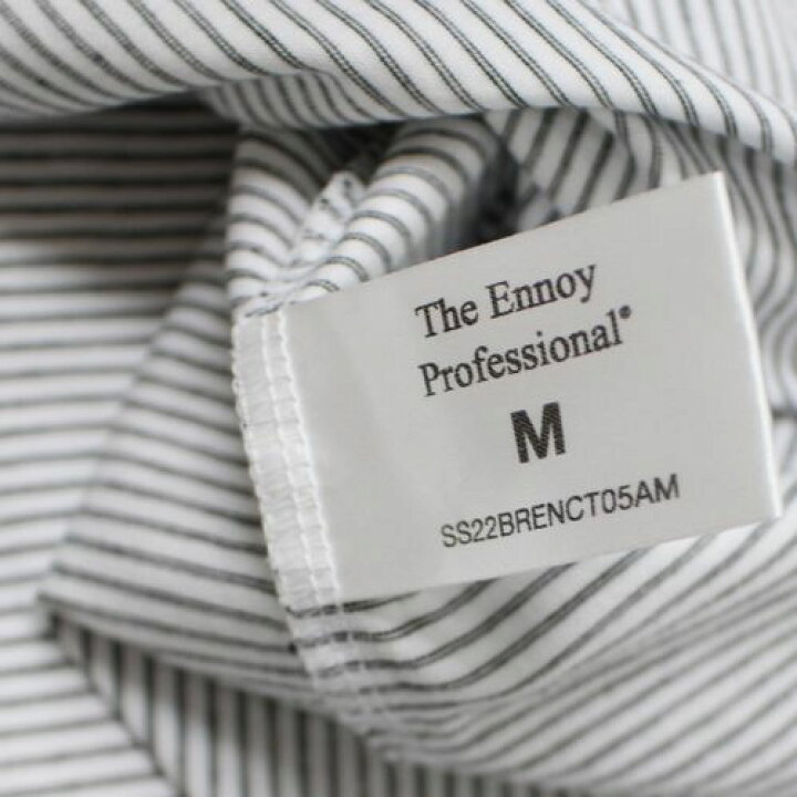 楽天市場】Ennoy エンノイ 22SS S/S Border T-Shirt ボーダーTシャツ 