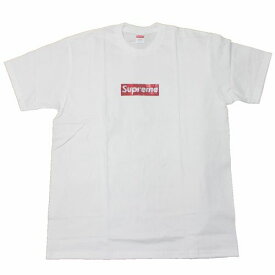 Supreme シュプリーム 19SS Swarovski Box Logo Tee スワロフスキー ボックスロゴTシャツ 【中古】