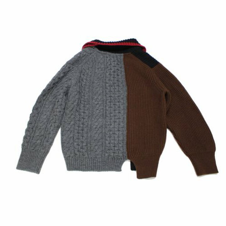 楽天市場】kolor カラー 22AW ドッキング ケーブル ニット 【中古 