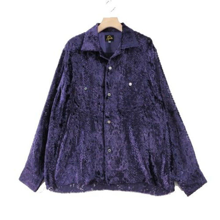 楽天市場】Needles ニードルズ 21AW C.O.B.One-up Shirt Burnout 