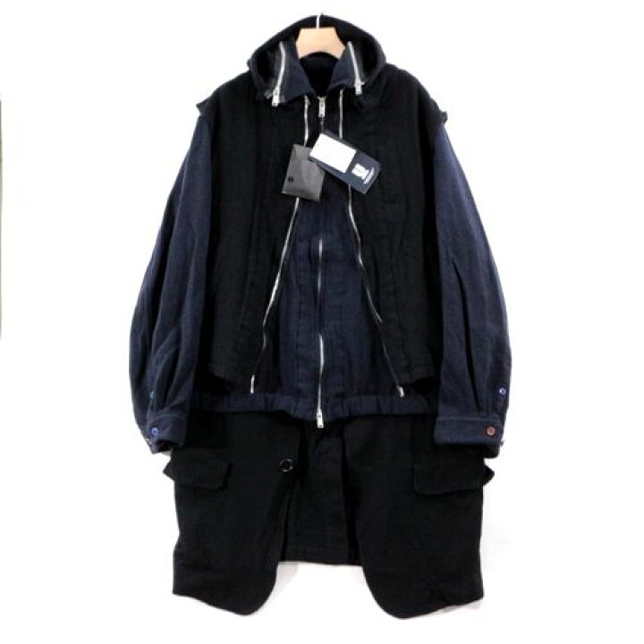 楽天市場】UNDERCOVER アンダーカバー 21AW 縮絨レイヤードブルゾン 