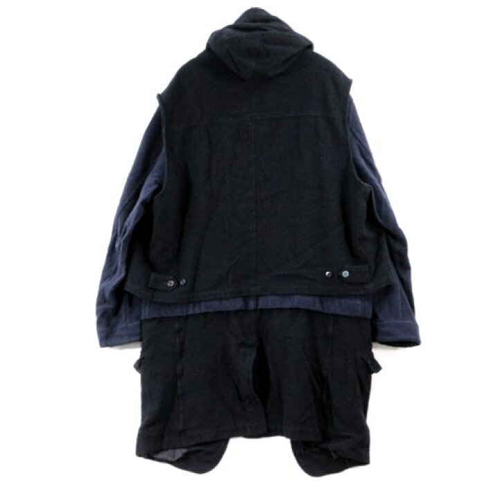 楽天市場】UNDERCOVER アンダーカバー 21AW 縮絨レイヤードブルゾン 