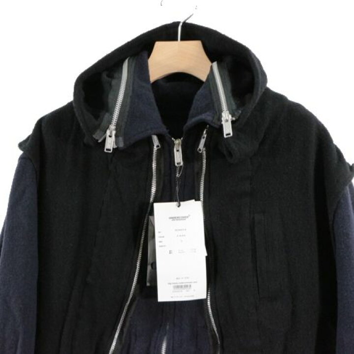 楽天市場】UNDERCOVER アンダーカバー 21AW 縮絨レイヤードブルゾン 
