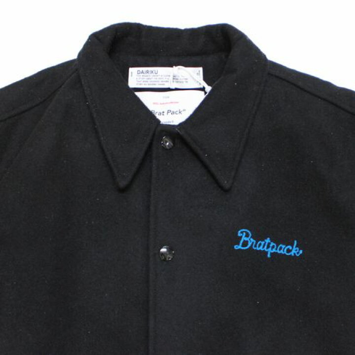 楽天市場】DAIRIKU ダイリク 21AW Moore別注 Andrew Stadium Jacket 