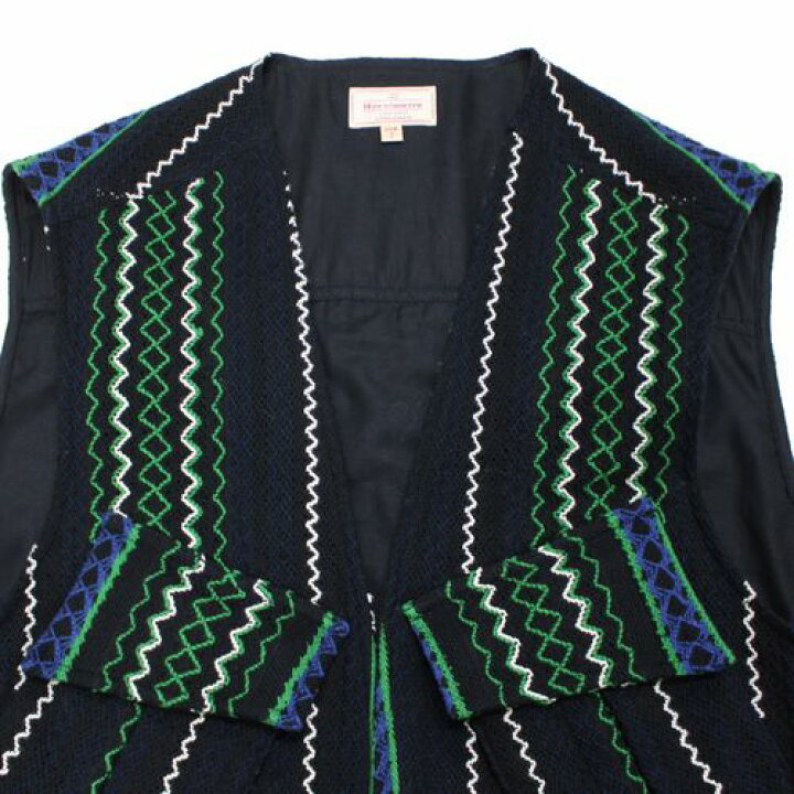 楽天市場】NEZUYOHINTEN 根津洋品店 JUNGLE VEST ラッセルストライプ 