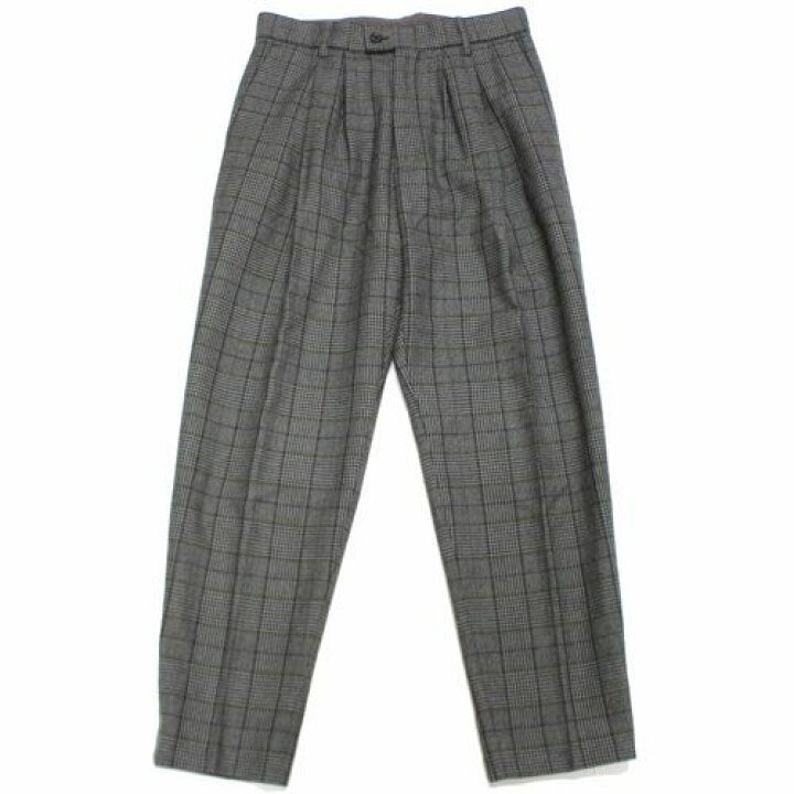 楽天市場】Stein シュタイン 20AW WIDE TAPERED TROUSERS Glen Check 
