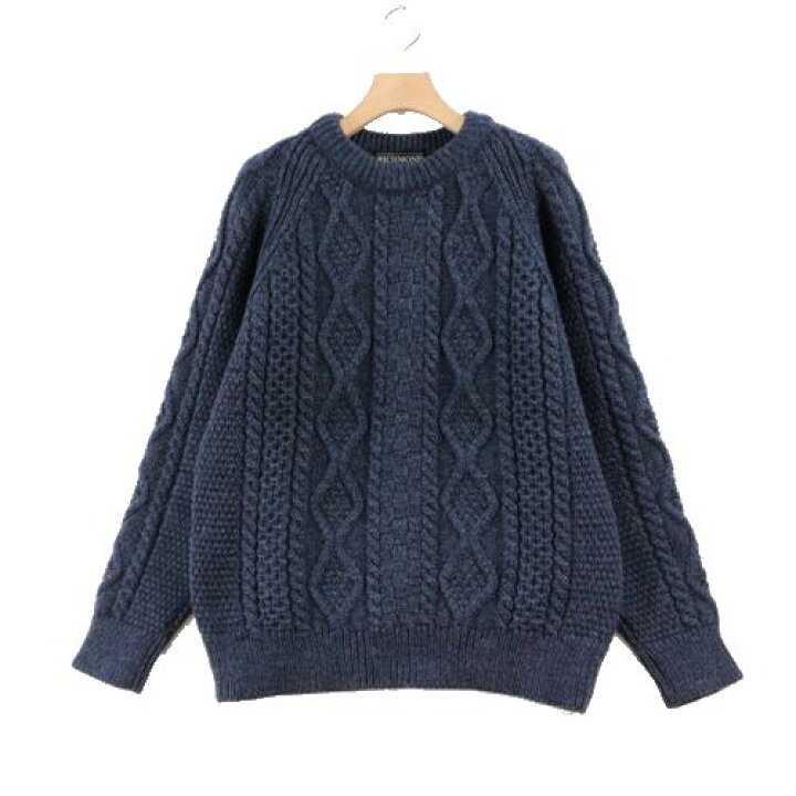 楽天市場】RICHMOND KNITWEAR リッチモンド ニットウェア ケーブル 