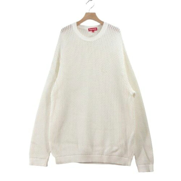 楽天市場】SUPREME 22SS Open Knit Small Box Sweater メッシュ ニット 