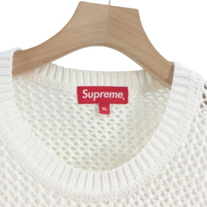 楽天市場】SUPREME 22SS Open Knit Small Box Sweater メッシュ ニット 