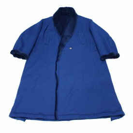 UNDERCOVER アンダーカバー 19AW 裏ボアBIGショールカラーコート 2 ブルー 【中古】