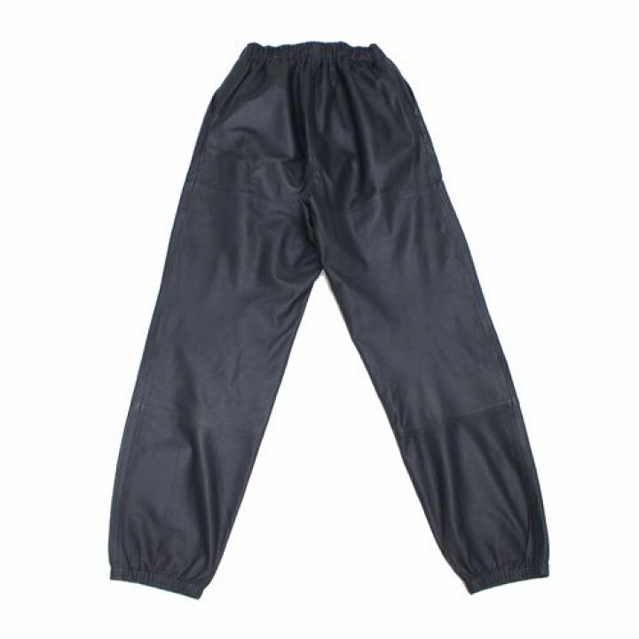 楽天市場】pelleq ペレック 21SS EASY TROUSERS ラムレザー イージー 