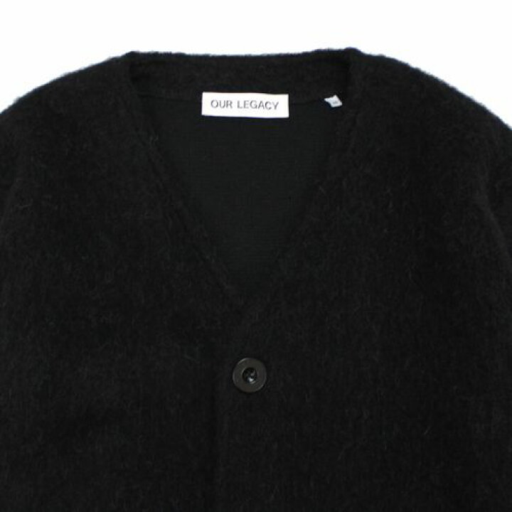 楽天市場】OUR LEGACY アワー レガシー 22AW BLACK MOHAIR CARDIGAN 