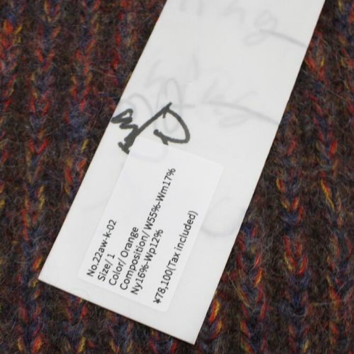 楽天市場】KHOKI コッキ 22AW SIX YARNS-12 COLORS KNIT ニット 1 