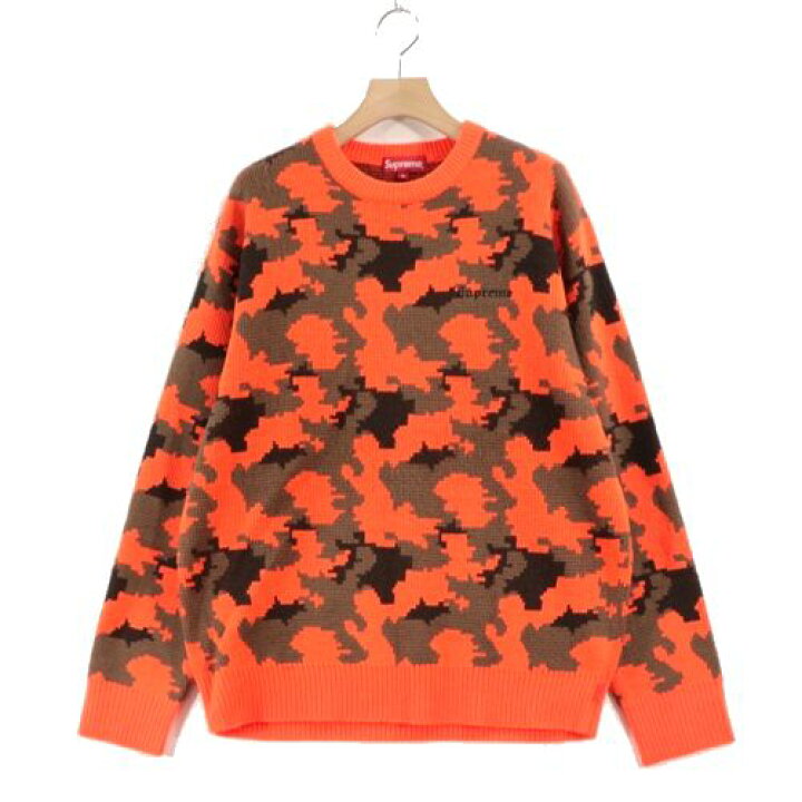楽天市場】Supreme シュプリーム 16AW Camo Sweater 迷彩ニット M 