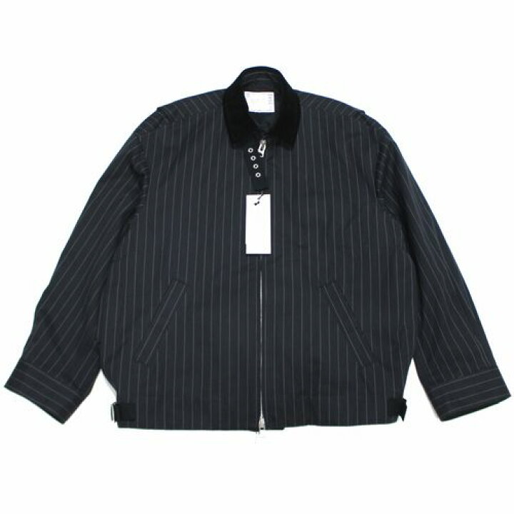 楽天市場】sacai サカイ 23SS Chalk Stripe Blouson ストライプ 