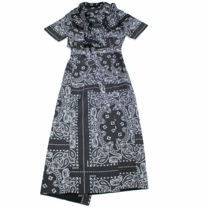 楽天市場】sacai サカイ 22SS Bandana Print Dress バンダナ プリント 