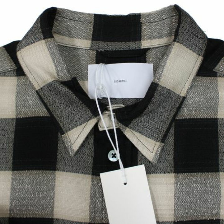 楽天市場】SUGARHILL シュガーヒル 23SS OMBRE PLAID CLASSIC COLLAR 