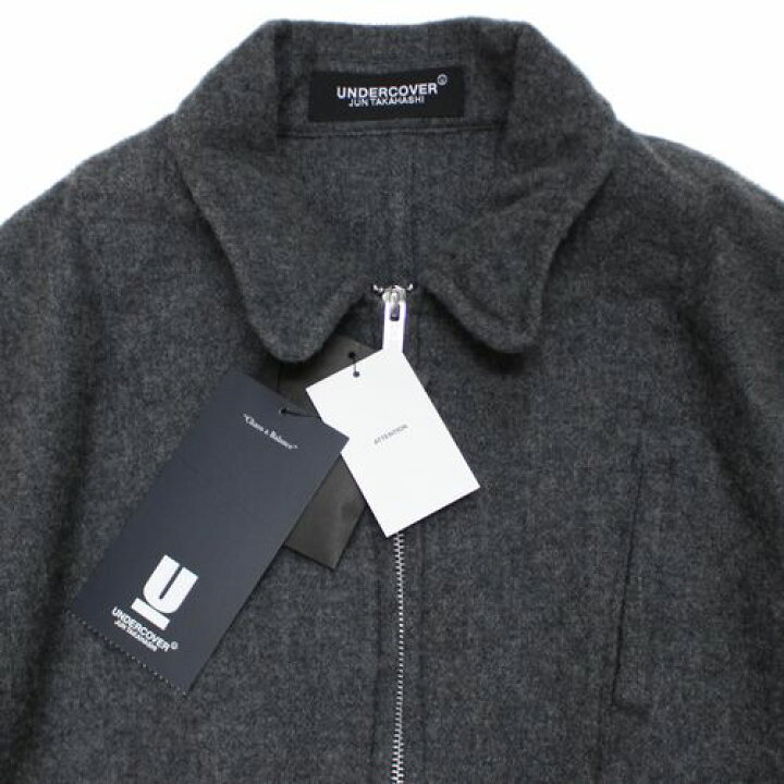 楽天市場】UNDERCOVER アンダーカバー 22AW Boiled wool blouson 縮絨 