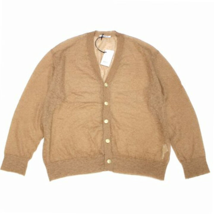 楽天市場】AURALEE オーラリー 23SS KID MOHAIR SHEER KNIT CARDIGAN 