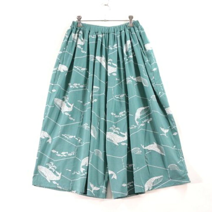 楽天市場】marble SUD マーブルシュッド EMB くじら ハカマパンツ 