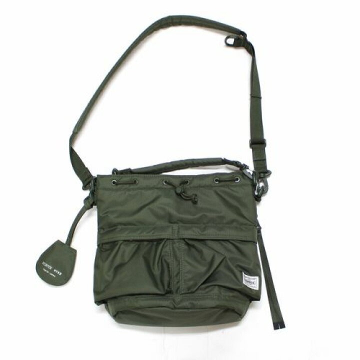 楽天市場】HYKE × PORTER ハイク ポーター 2WAY TOOL BAG S Olive Drab 