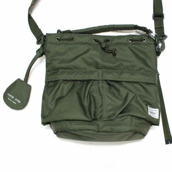 楽天市場】HYKE × PORTER ハイク ポーター 2WAY TOOL BAG S Olive Drab 