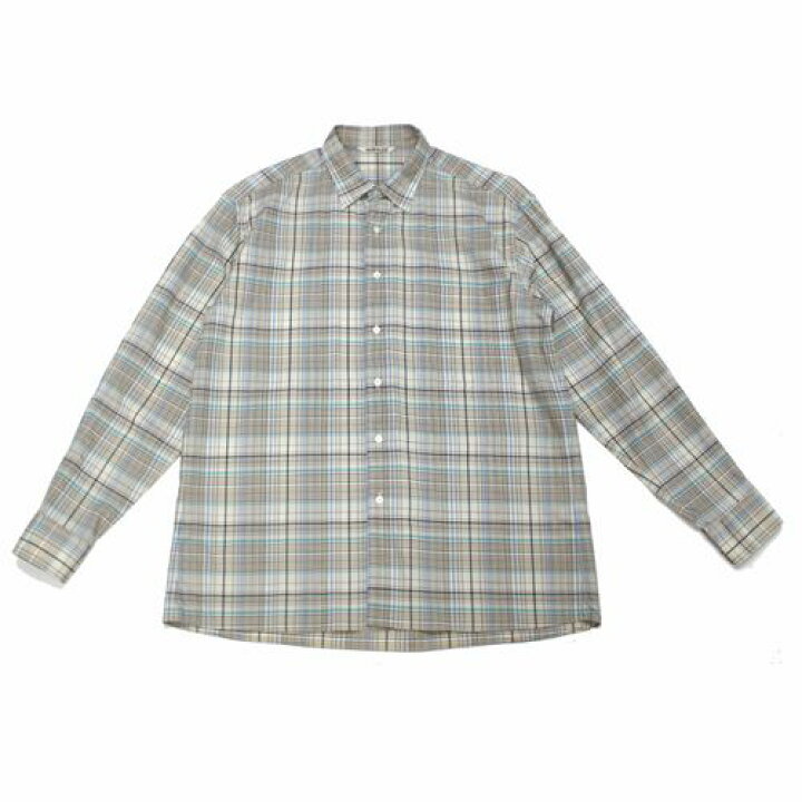 楽天市場】AURALEE オーラリー 19SS SUPER LIGHT WOOL CHECK SHIRTS  