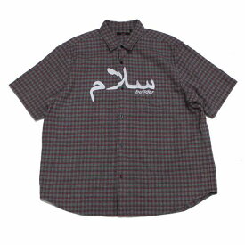Supreme シュプリーム 23SS UNDERCOVER Flannel Shirt 半袖 フランネルシャツ L グレー 【中古】