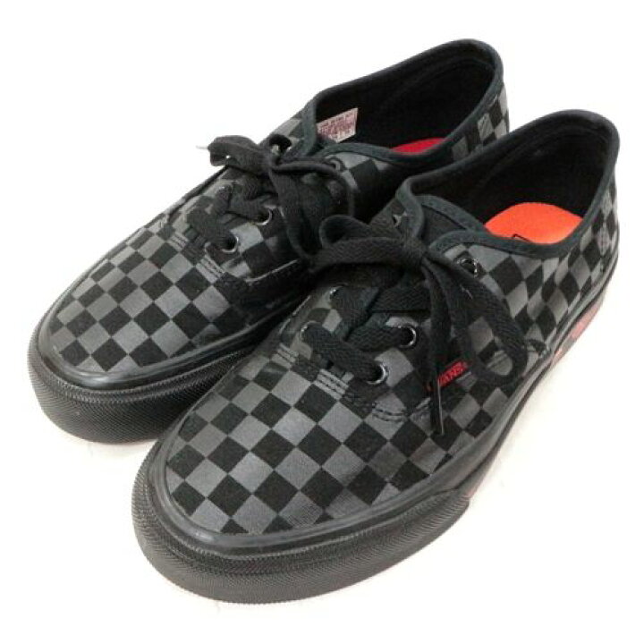 楽天市場】VANS × BEAMS BOY 別注 ブラック チェッカー AUTHENTIC 