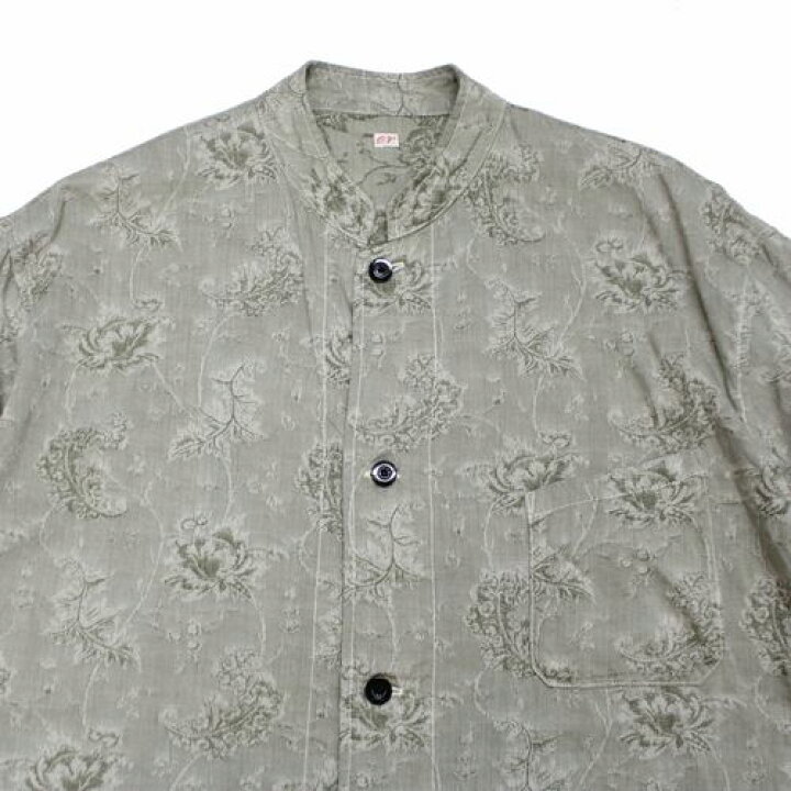 楽天市場】OUTIL ウティ 23SS CHEMISIER ARLEY 半袖シャツ 1 カーキ 