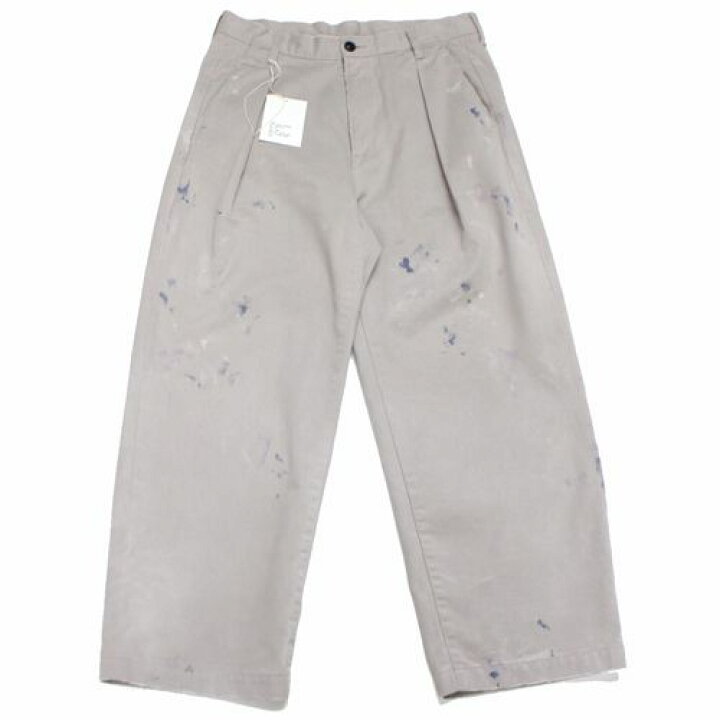 楽天市場】ANCELLM アンセルム 23SS PAINT CHINO TROUSERS ペイント 