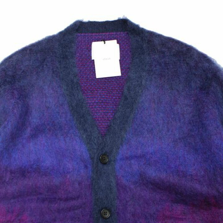 楽天市場】stein シィタイン 22AW GRADATION MOHAIR CARDIGAN 